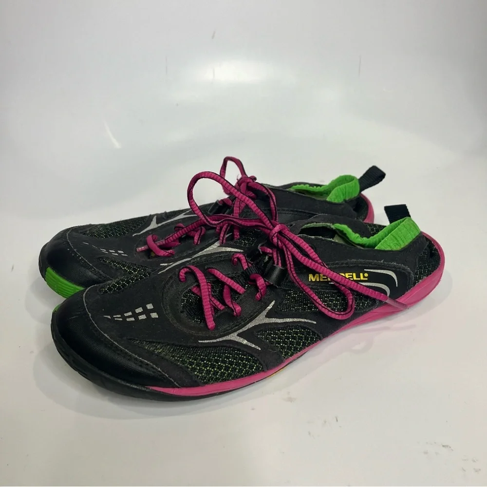 Merrell Dash Glove barefoot style shoes hiking‎ outdoor women’s size 7 black